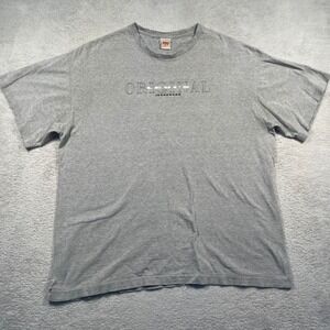 Vintage‎ 90s Levi's Original Jeanswear Graphic Tee Made in USA Single Stitch XL